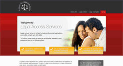 Desktop Screenshot of freelegalaccess.com
